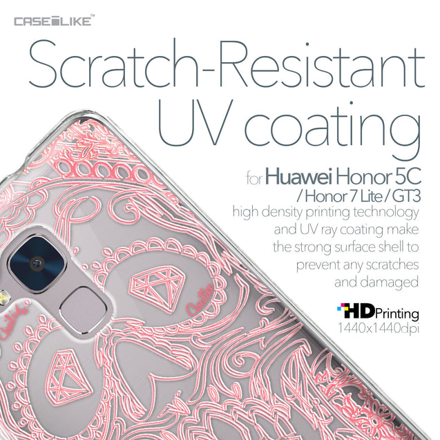 Huawei Honor 5C / Honor 7 Lite / GT3 case Art of Skull 2525 with UV-Coating Scratch-Resistant Case | CASEiLIKE.com