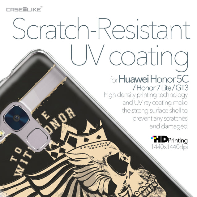 Huawei Honor 5C / Honor 7 Lite / GT3 case Art of Skull 2529 with UV-Coating Scratch-Resistant Case | CASEiLIKE.com
