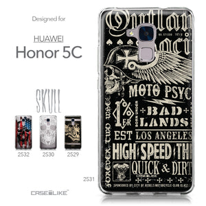 Huawei Honor 5C / Honor 7 Lite / GT3 case Art of Skull 2531 Collection | CASEiLIKE.com