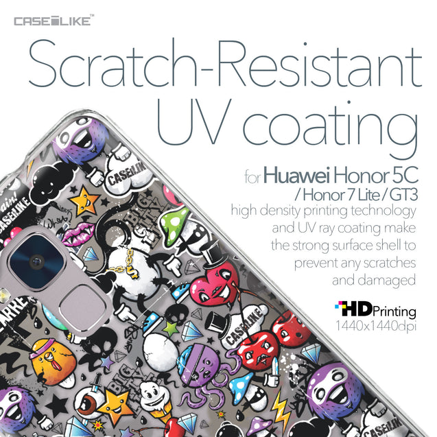 Huawei Honor 5C / Honor 7 Lite / GT3 case Graffiti 2703 with UV-Coating Scratch-Resistant Case | CASEiLIKE.com