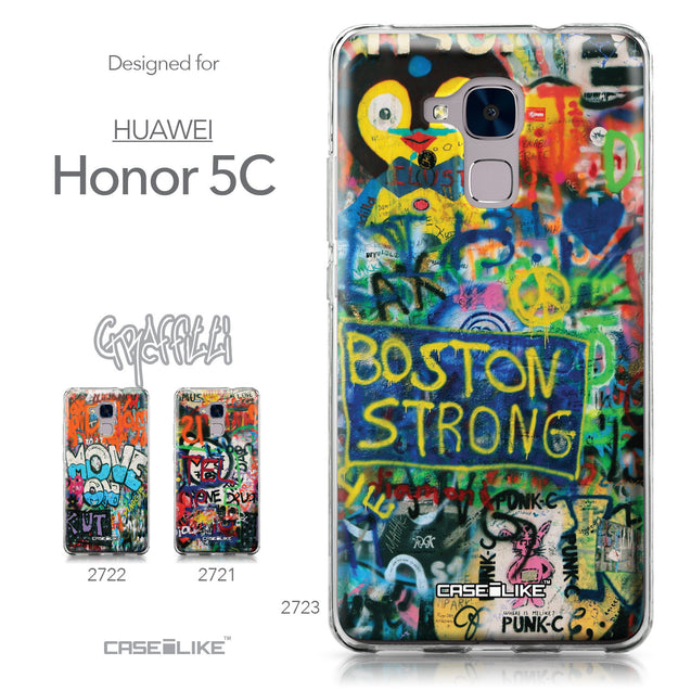 Huawei Honor 5C / Honor 7 Lite / GT3 case Graffiti 2723 Collection | CASEiLIKE.com