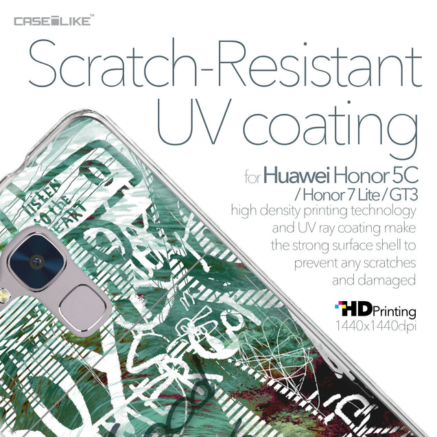 Huawei Honor 5C / Honor 7 Lite / GT3 case Graffiti 2728 with UV-Coating Scratch-Resistant Case | CASEiLIKE.com