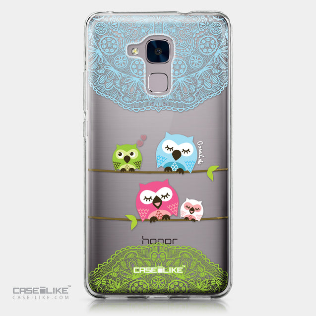 Huawei Honor 5C / Honor 7 Lite / GT3 case Owl Graphic Design 3318 | CASEiLIKE.com