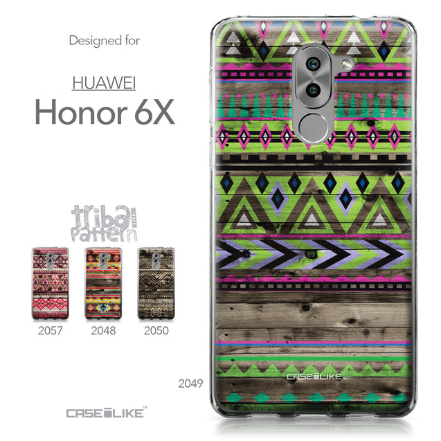 Huawei Honor 6X / Mate 9 Lite / GR5 2017 case Indian Tribal Theme Pattern 2049 Collection | CASEiLIKE.com