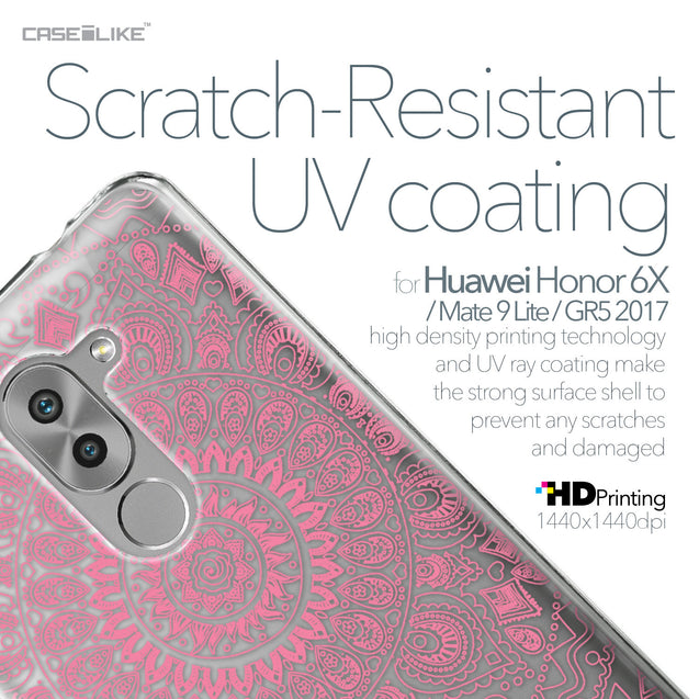 Huawei Honor 6X / Mate 9 Lite / GR5 2017 case Indian Line Art 2062 with UV-Coating Scratch-Resistant Case | CASEiLIKE.com
