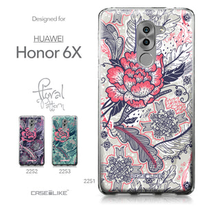Huawei Honor 6X / Mate 9 Lite / GR5 2017 case Vintage Roses and Feathers Beige 2251 Collection | CASEiLIKE.com