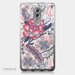 Huawei Honor 6X / Mate 9 Lite / GR5 2017 case Vintage Roses and Feathers Beige 2251 | CASEiLIKE.com
