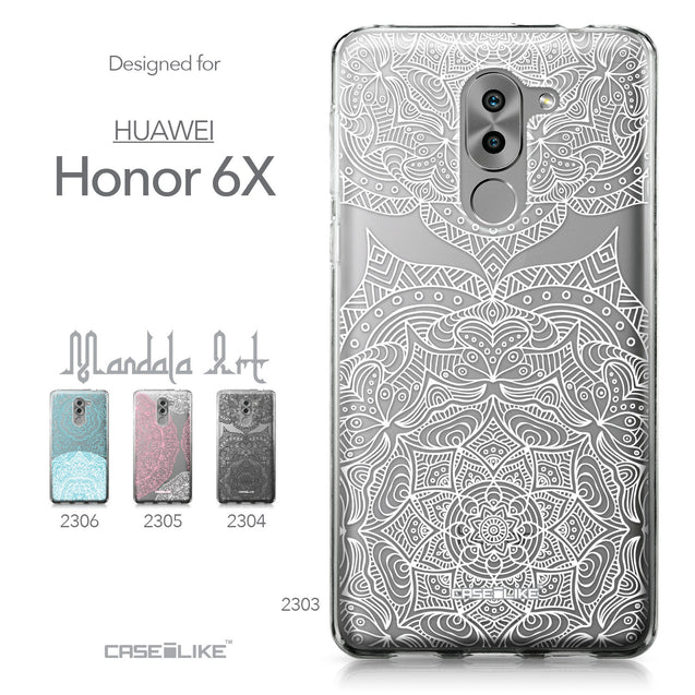 Huawei Honor 6X / Mate 9 Lite / GR5 2017 case Mandala Art 2303 Collection | CASEiLIKE.com