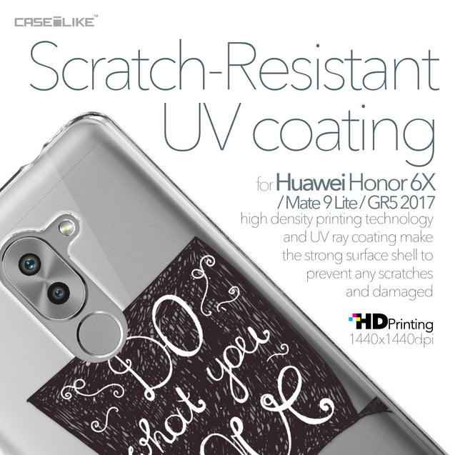 Huawei Honor 6X / Mate 9 Lite / GR5 2017 case Quote 2400 with UV-Coating Scratch-Resistant Case | CASEiLIKE.com
