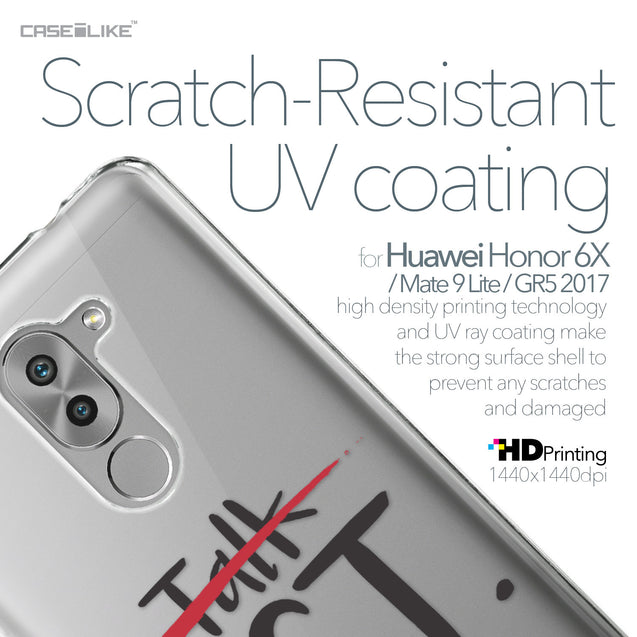 Huawei Honor 6X / Mate 9 Lite / GR5 2017 case Quote 2408 with UV-Coating Scratch-Resistant Case | CASEiLIKE.com