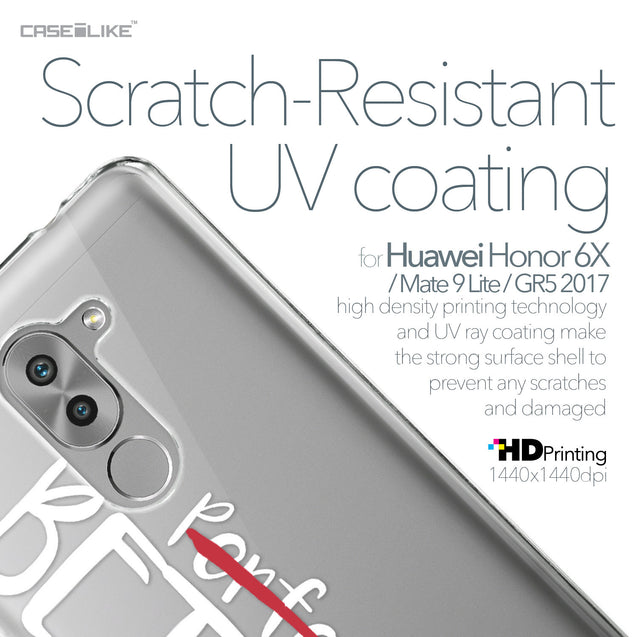 Huawei Honor 6X / Mate 9 Lite / GR5 2017 case Quote 2410 with UV-Coating Scratch-Resistant Case | CASEiLIKE.com