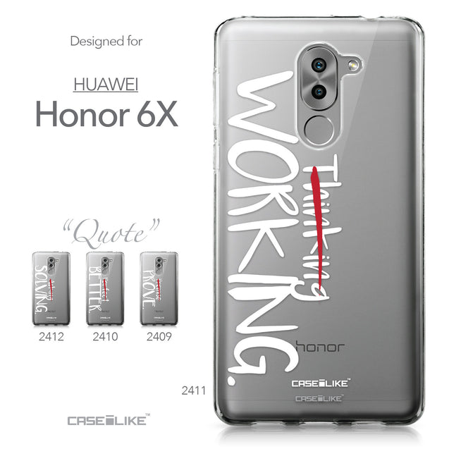 Huawei Honor 6X / Mate 9 Lite / GR5 2017 case Quote 2411 Collection | CASEiLIKE.com