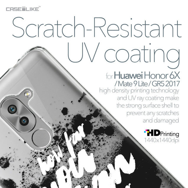 Huawei Honor 6X / Mate 9 Lite / GR5 2017 case Quote 2413 with UV-Coating Scratch-Resistant Case | CASEiLIKE.com