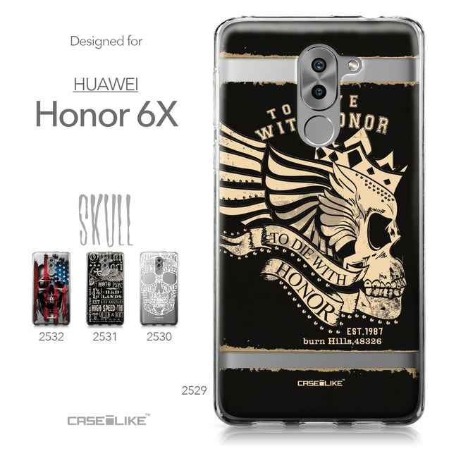 Huawei Honor 6X / Mate 9 Lite / GR5 2017 case Art of Skull 2529 Collection | CASEiLIKE.com