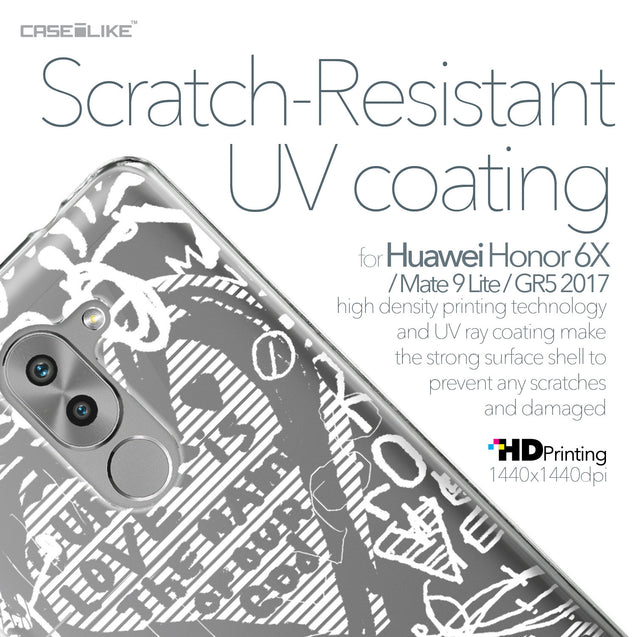 Huawei Honor 6X / Mate 9 Lite / GR5 2017 case Graffiti 2730 with UV-Coating Scratch-Resistant Case | CASEiLIKE.com