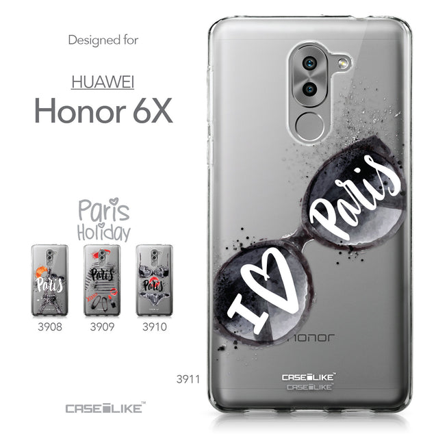Huawei Honor 6X / Mate 9 Lite / GR5 2017 case Paris Holiday 3911 Collection | CASEiLIKE.com