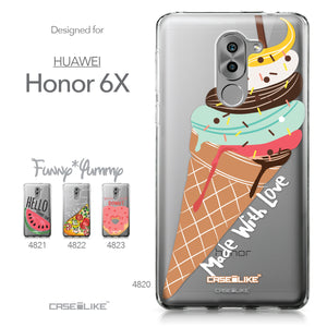 Huawei Honor 6X / Mate 9 Lite / GR5 2017 case Ice Cream 4820 Collection | CASEiLIKE.com