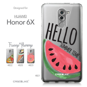 Huawei Honor 6X / Mate 9 Lite / GR5 2017 case Water Melon 4821 Collection | CASEiLIKE.com