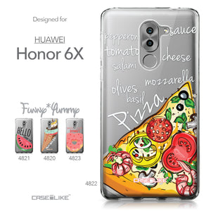 Huawei Honor 6X / Mate 9 Lite / GR5 2017 case Pizza 4822 Collection | CASEiLIKE.com
