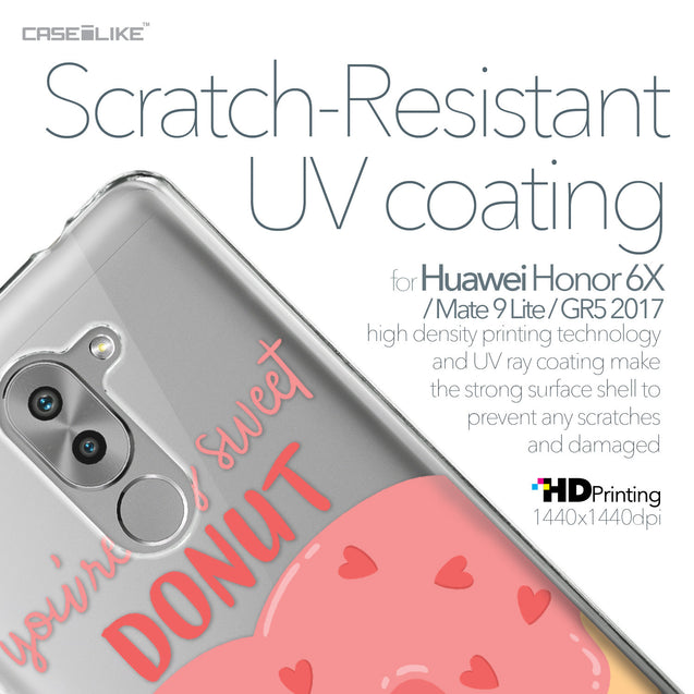 Huawei Honor 6X / Mate 9 Lite / GR5 2017 case Dounuts 4823 with UV-Coating Scratch-Resistant Case | CASEiLIKE.com