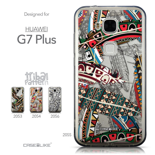 Collection - CASEiLIKE Huawei G7 Plus back cover Indian Tribal Theme Pattern 2055