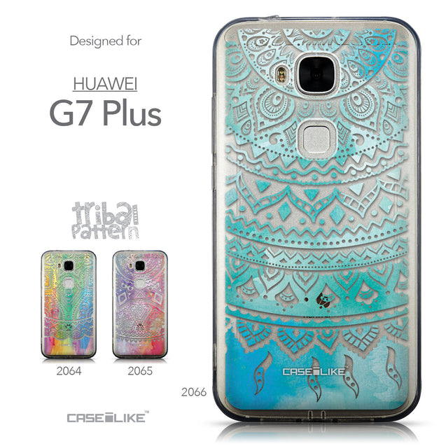Collection - CASEiLIKE Huawei G7 Plus back cover Indian Line Art 2066