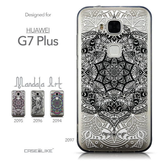 Collection - CASEiLIKE Huawei G7 Plus back cover Mandala Art 2097