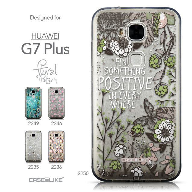 Collection - CASEiLIKE Huawei G7 Plus back cover Blooming Flowers 2250