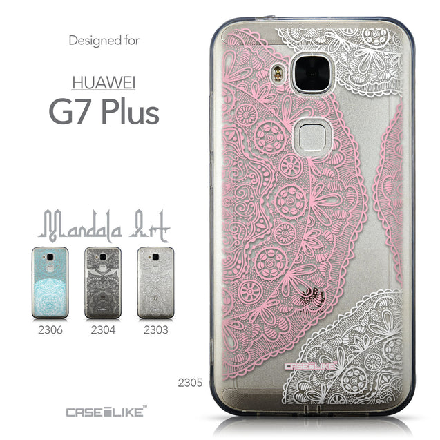 Collection - CASEiLIKE Huawei G7 Plus back cover Mandala Art 2305