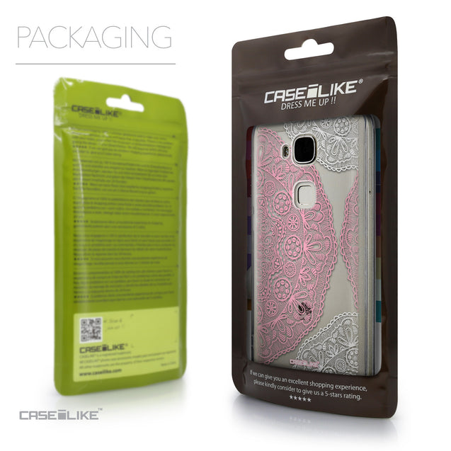 Packaging - CASEiLIKE Huawei G7 Plus back cover Mandala Art 2305