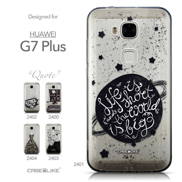 Collection - CASEiLIKE Huawei G7 Plus back cover Quote 2401