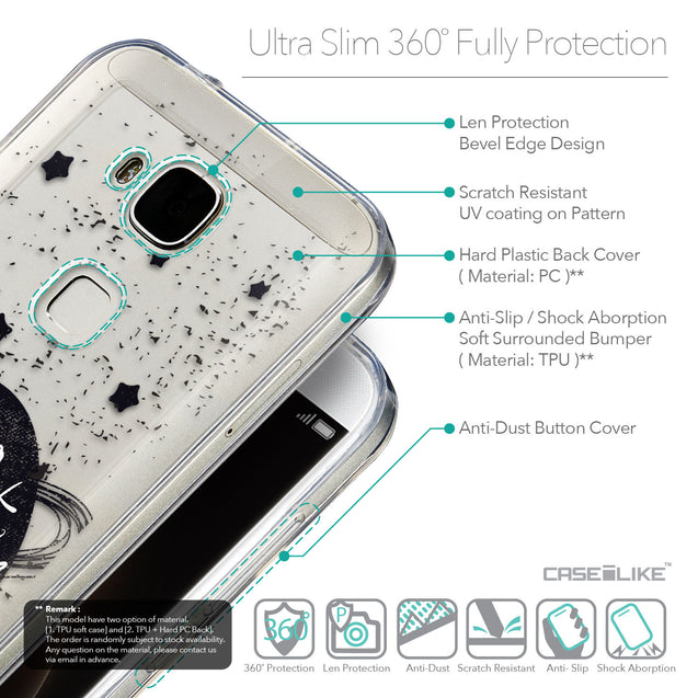 Details in English - CASEiLIKE Huawei G7 Plus back cover Quote 2401