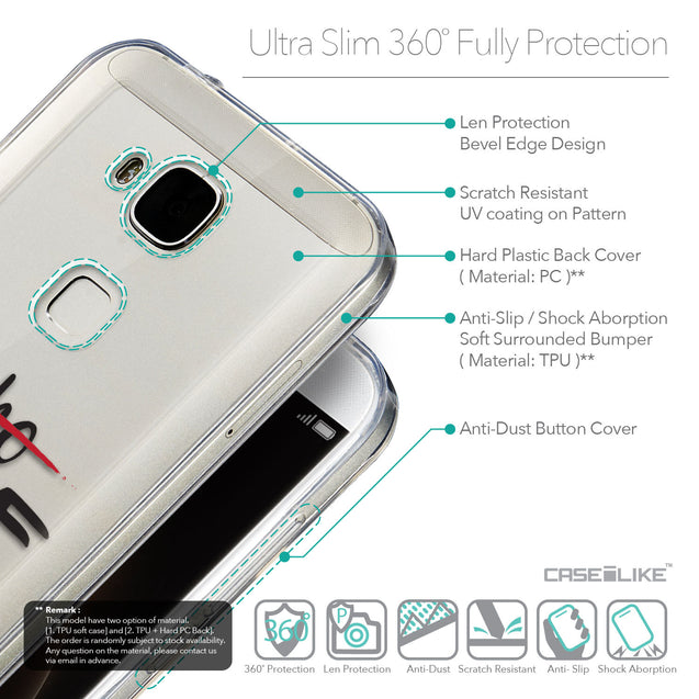 Details in English - CASEiLIKE Huawei G7 Plus back cover Quote 2405