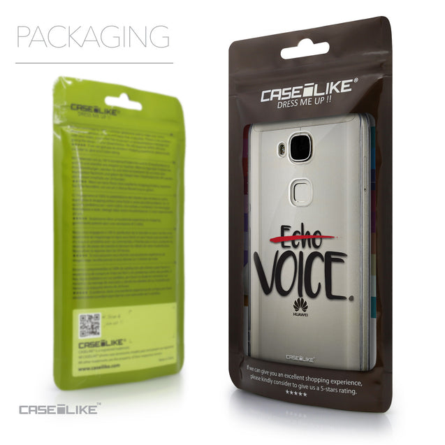 Packaging - CASEiLIKE Huawei G7 Plus back cover Quote 2405