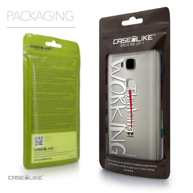 Packaging - CASEiLIKE Huawei G7 Plus back cover Quote 2411