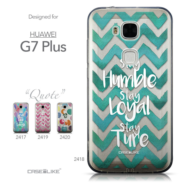 Collection - CASEiLIKE Huawei G7 Plus back cover Quote 2418