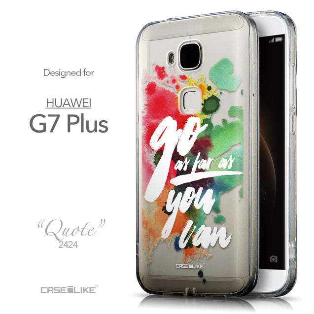 Front & Side View - CASEiLIKE Huawei G7 Plus back cover Quote 2424