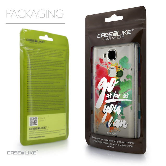 Packaging - CASEiLIKE Huawei G7 Plus back cover Quote 2424