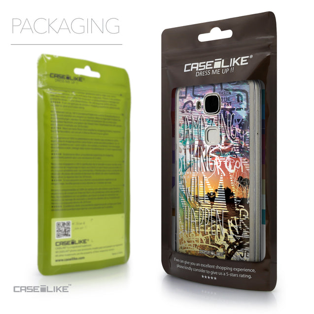 Packaging - CASEiLIKE Huawei G7 Plus back cover Graffiti 2729