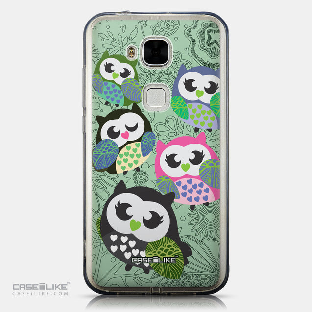 CASEiLIKE Huawei G7 Plus back cover Owl Graphic Design 3313