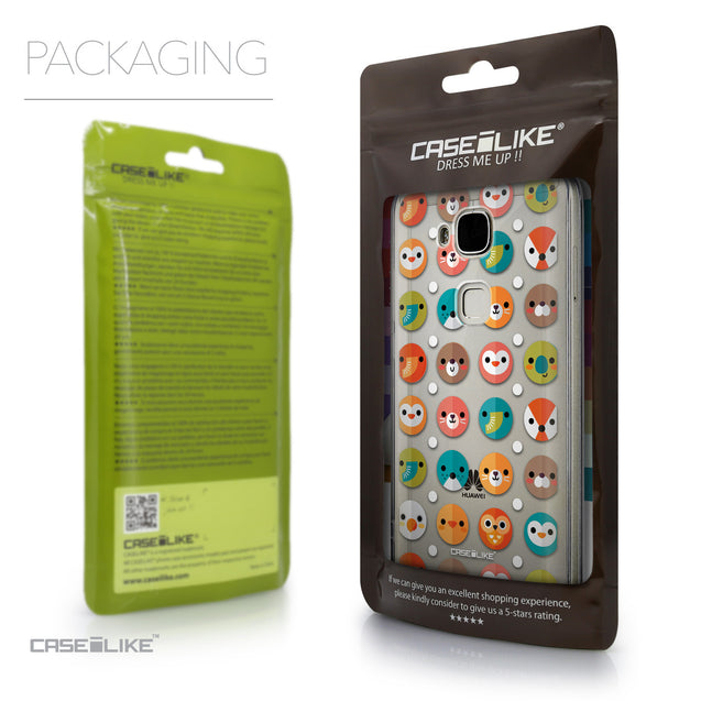 Packaging - CASEiLIKE Huawei G7 Plus back cover Animal Cartoon 3638