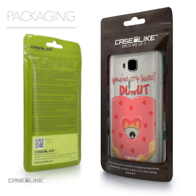 Packaging - CASEiLIKE Huawei G7 Plus back cover Dounuts 4823