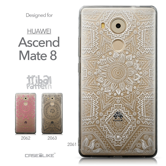 Collection - CASEiLIKE Huawei Mate 8 back cover Indian Line Art 2061