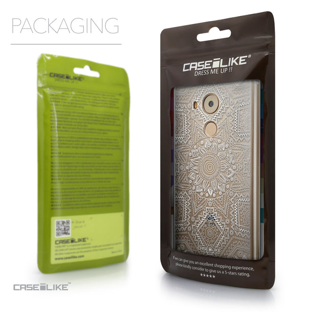 Packaging - CASEiLIKE Huawei Mate 8 back cover Indian Line Art 2061
