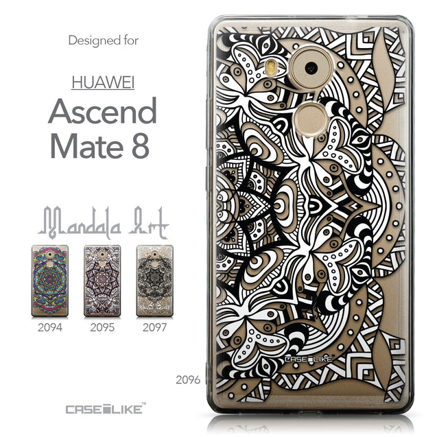 Collection - CASEiLIKE Huawei Mate 8 back cover Mandala Art 2096