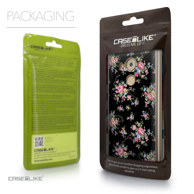 Packaging - CASEiLIKE Huawei Mate 8 back cover Floral Rose Classic 2261
