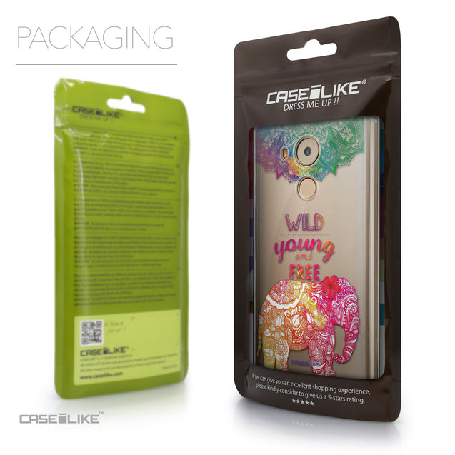 Packaging - CASEiLIKE Huawei Mate 8 back cover Mandala Art 2302