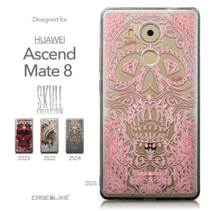 Collection - CASEiLIKE Huawei Mate 8 back cover Art of Skull 2525