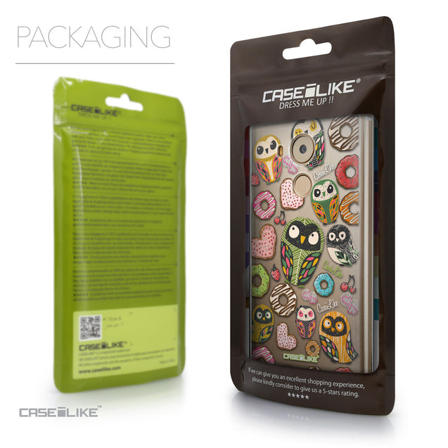 Packaging - CASEiLIKE Huawei Mate 8 back cover Owl Graphic Design 3315