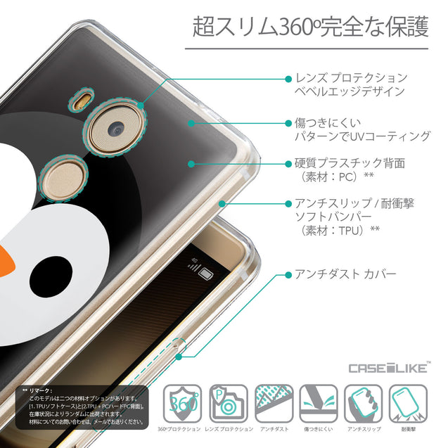 Details in Japanese - CASEiLIKE Huawei Mate 8 back cover Animal Cartoon 3640
